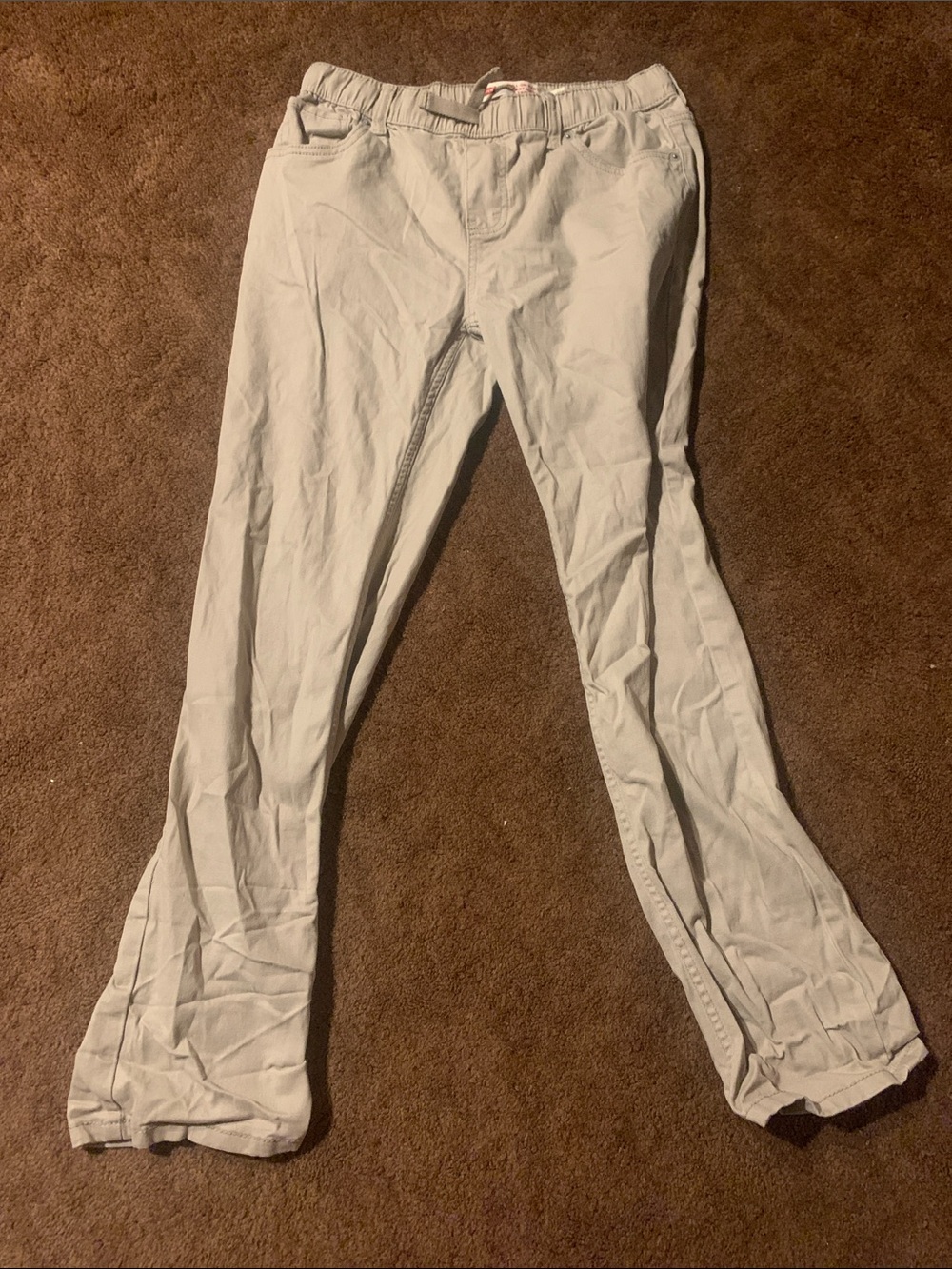 Levi’s Men's Light Gray Chino Pants - Casual Stretch Twill